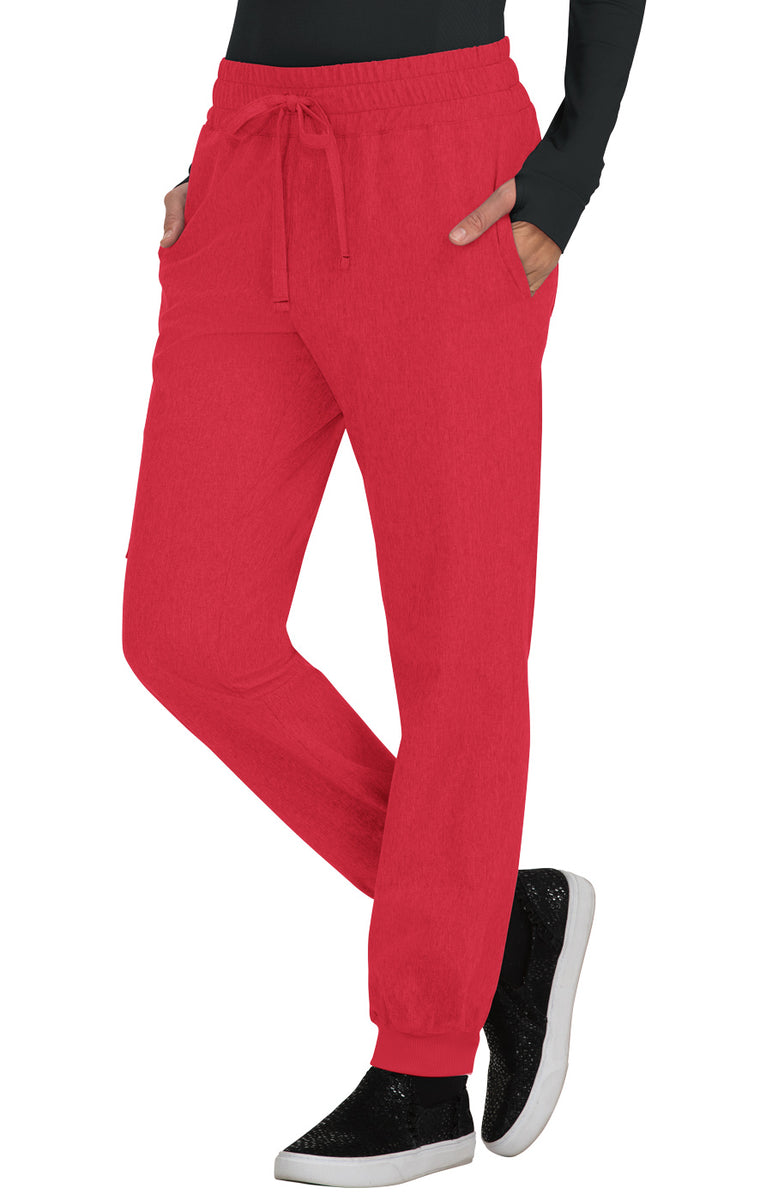 Gemma Jogger Pant Heather Candy Red – koihappiness