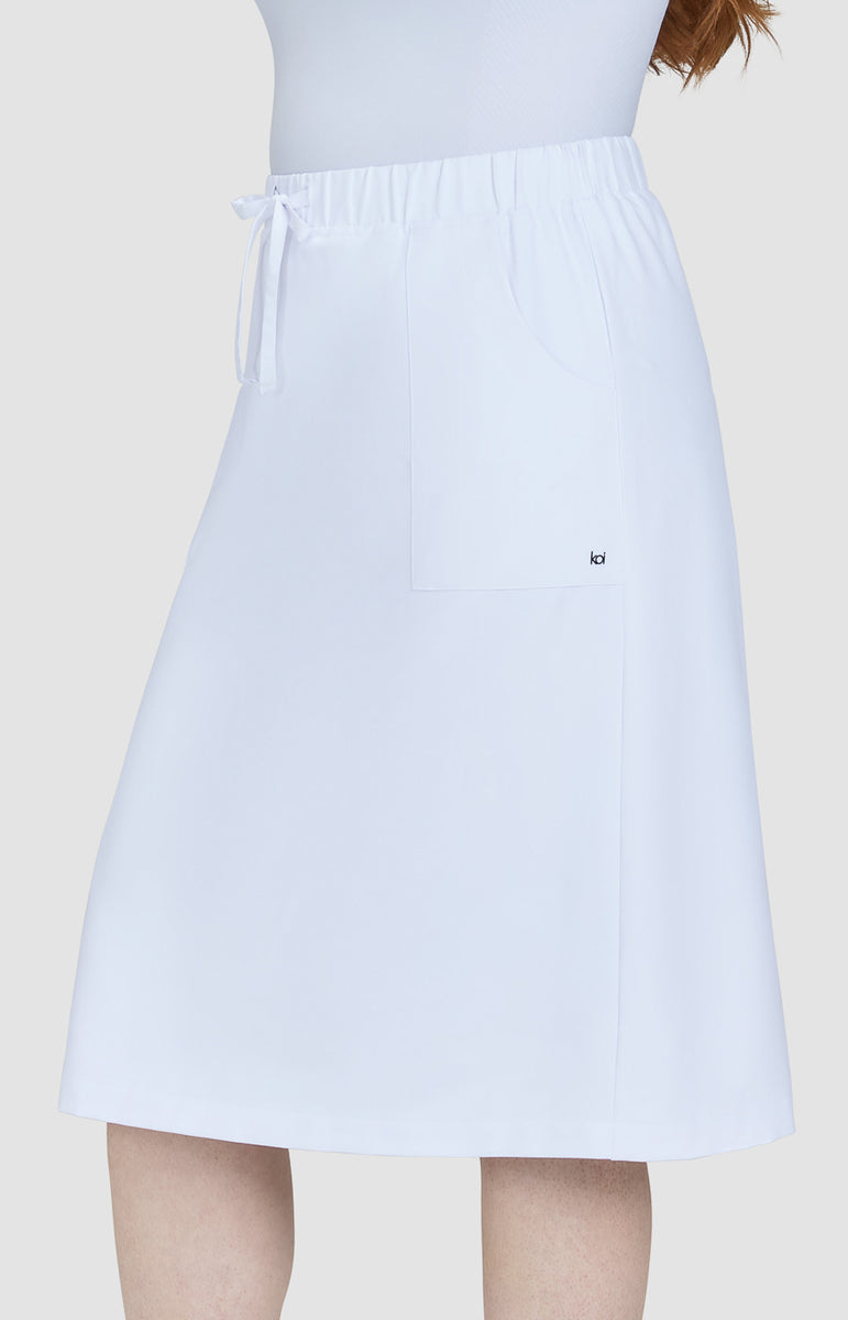 Defense Skirt | Essentials | White – koihappiness