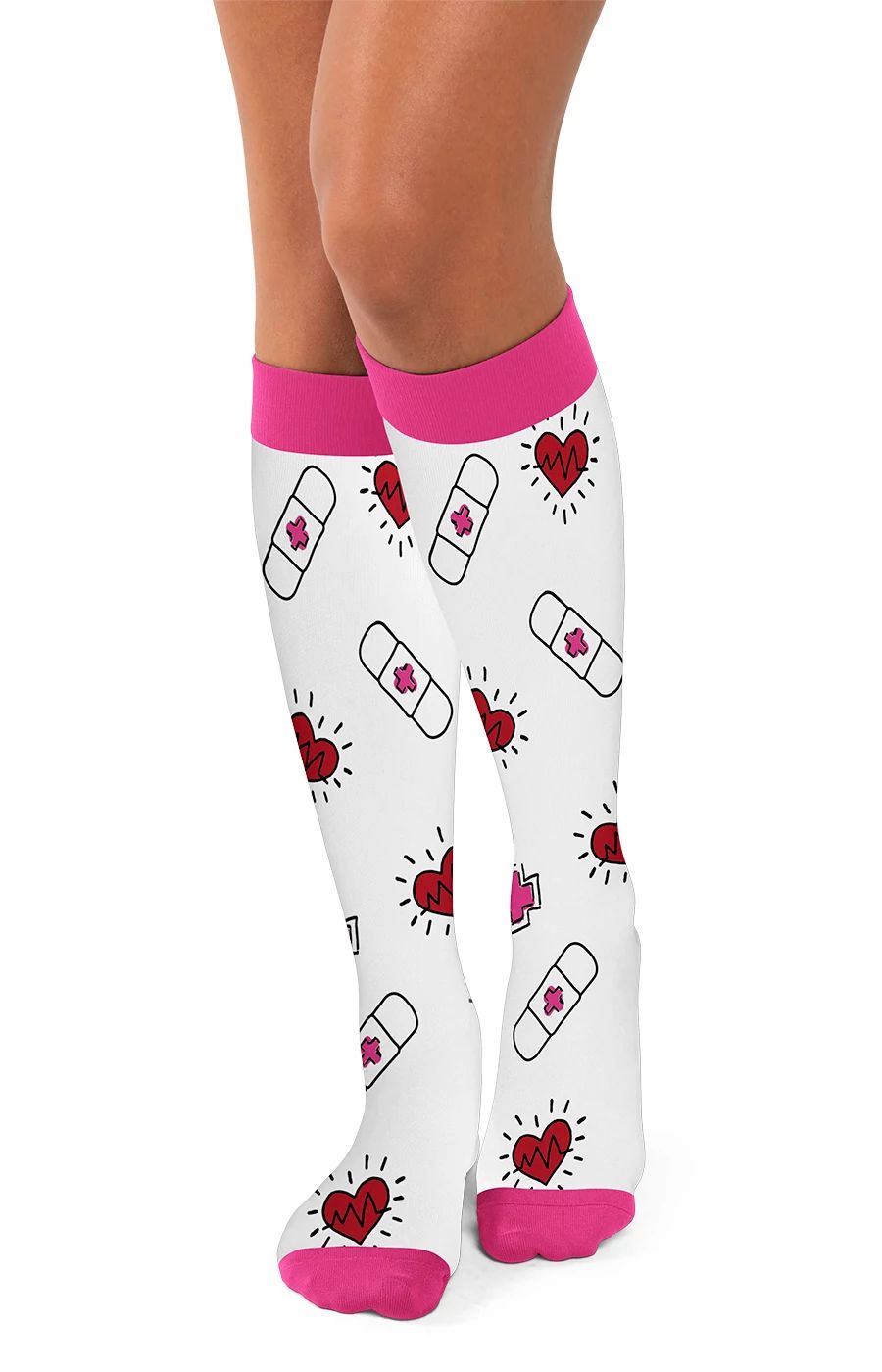 Compression Socks 2-pac Love and Care