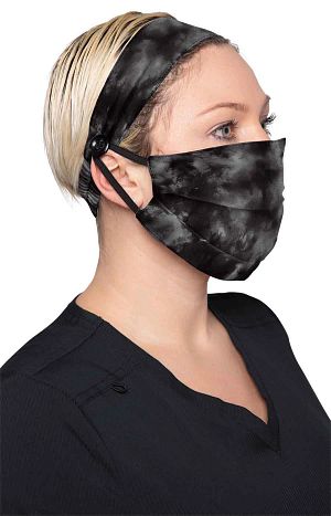 Fashion Mask + Headband Set Shiborhi (Black)
