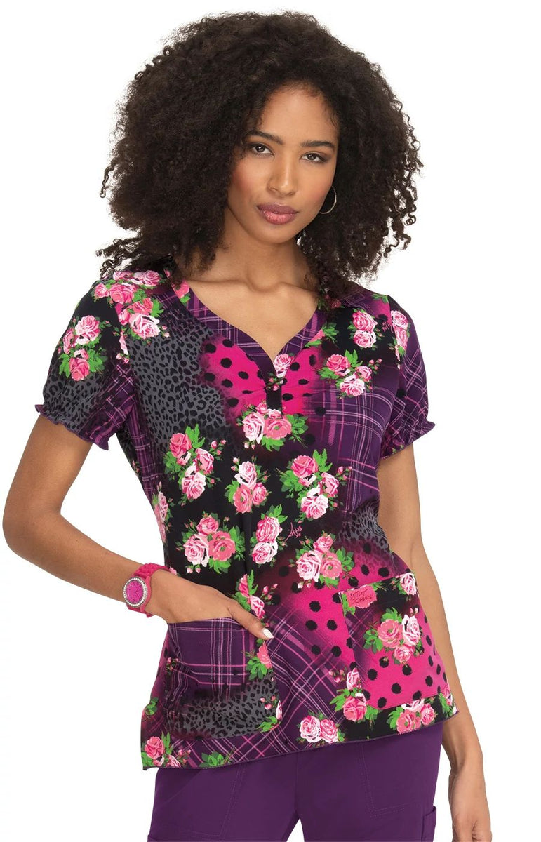 トップス HEARTFUL FRIENDS PATCH WORK TOPS HEARTFUL FRIENDS PATCH WORK TOPS | 長袖