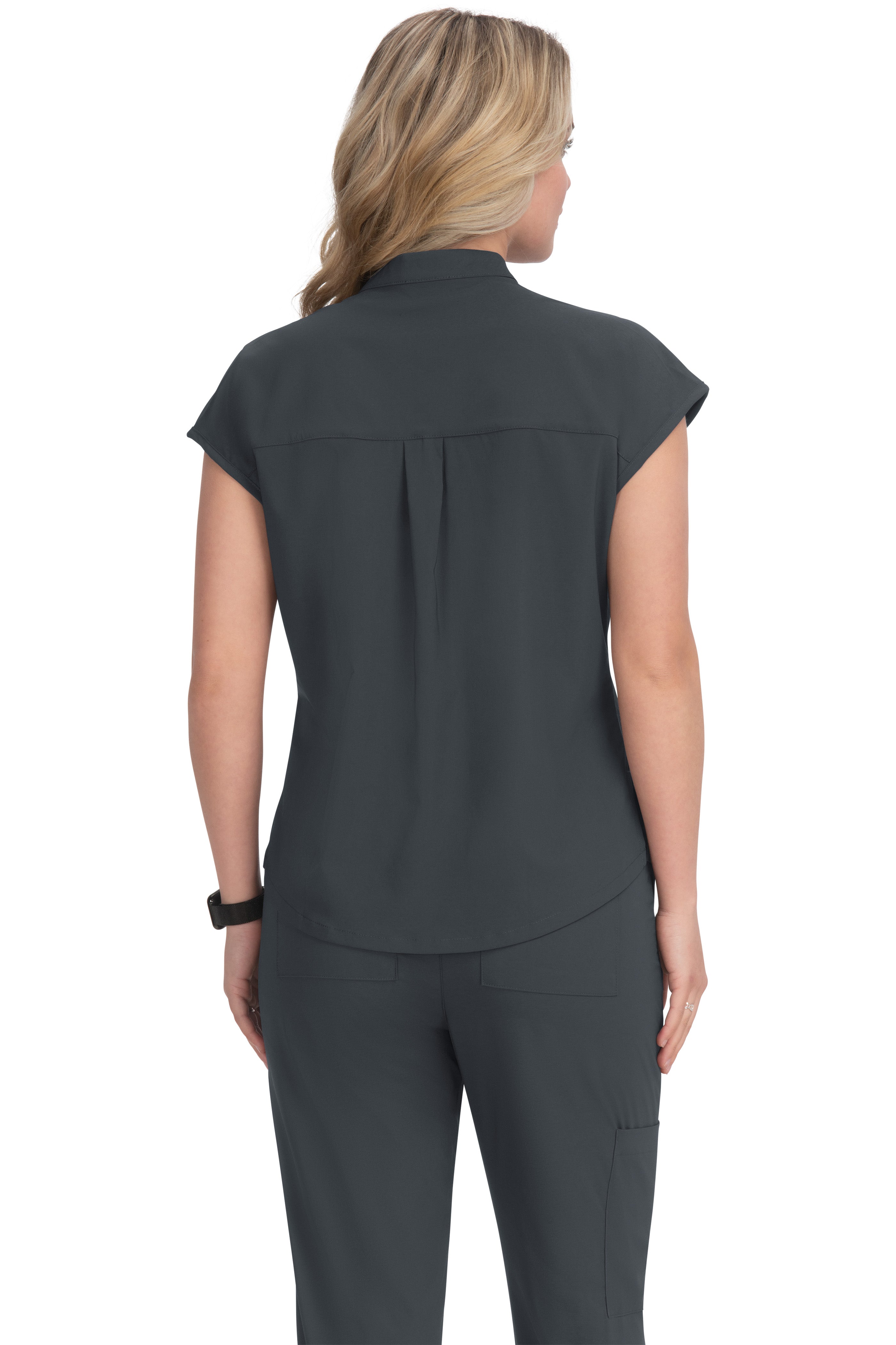 Ari Women's 1-Pocket Stretch Tuck-In Scrub Top – koihappiness
