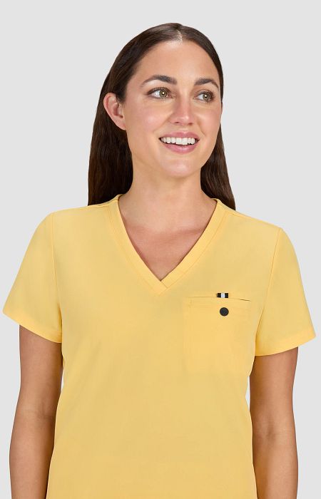 Ready to Work Top Butter Yellow