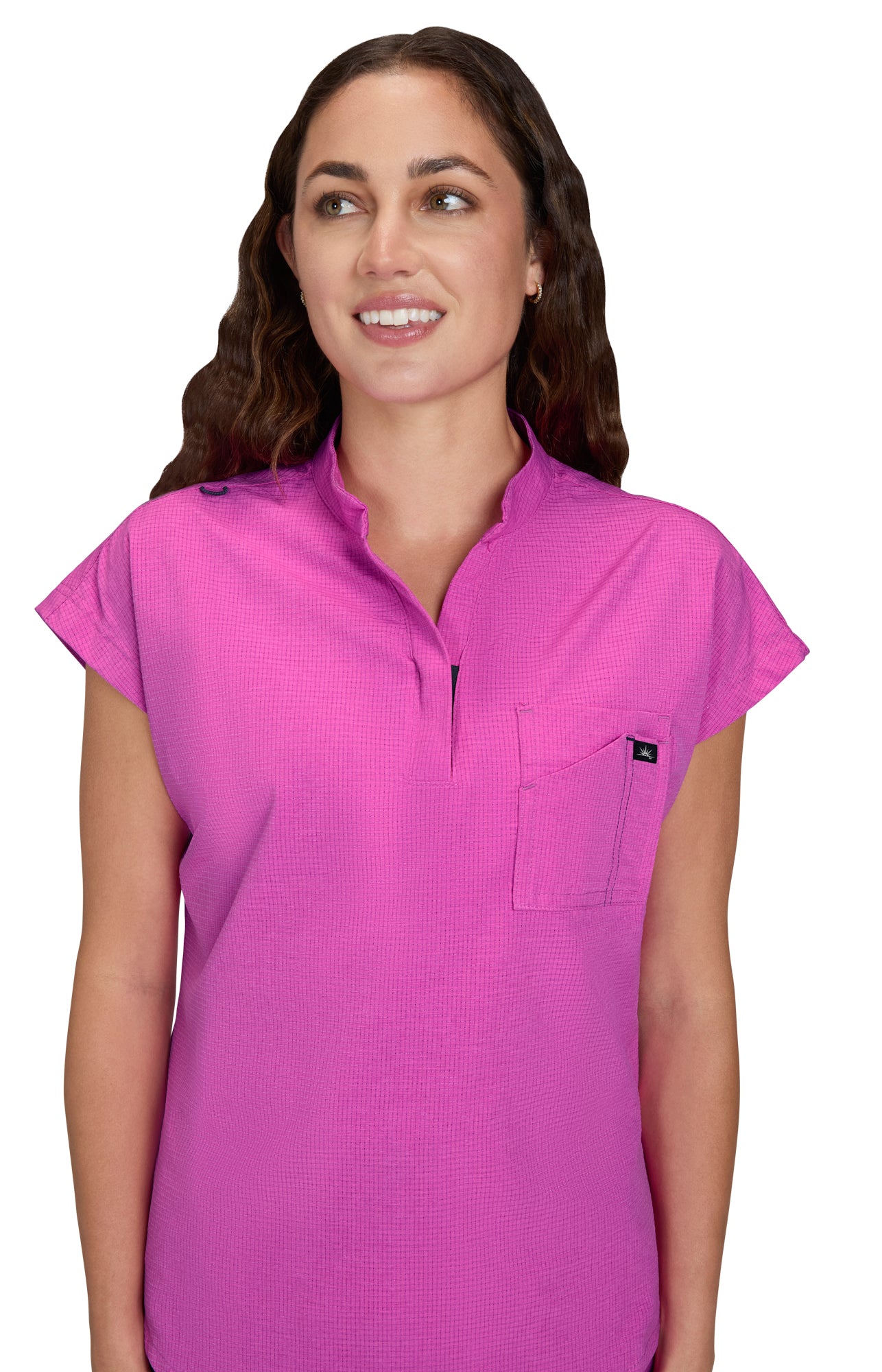 激安超安値 koi x Solis Catrin Top Scrub Zipper-Neck 2-Pocket Women's 心理学