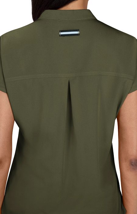 Superhuman Top Olive Green