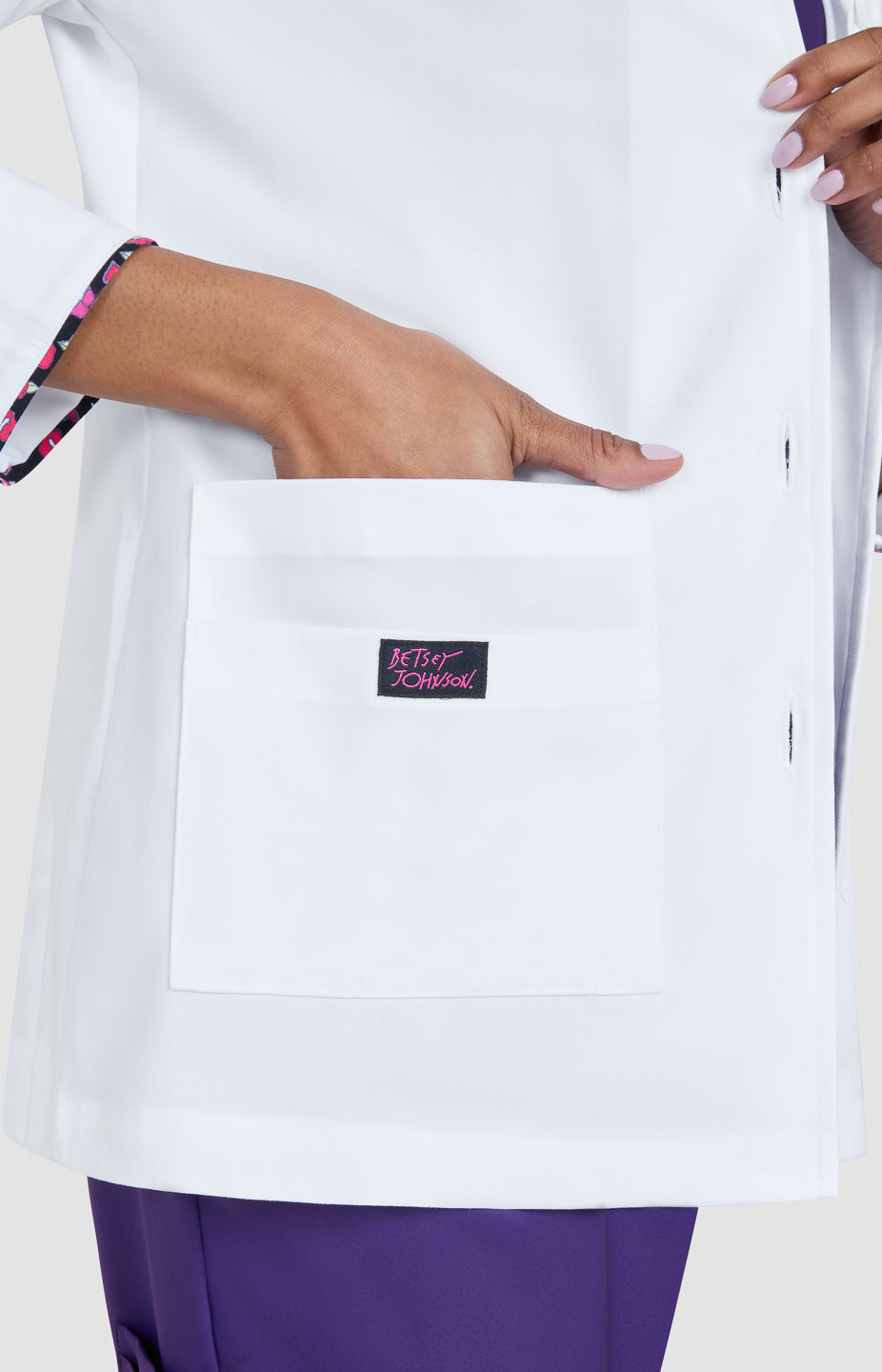 Canna Women's 5-Pocket Stretch Lab Coat – koihappiness