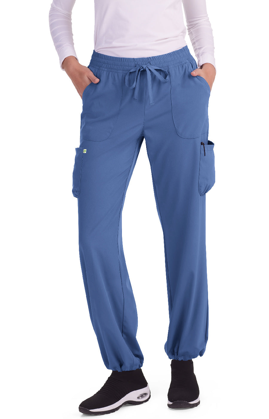 Dunia Pant Slate Blue