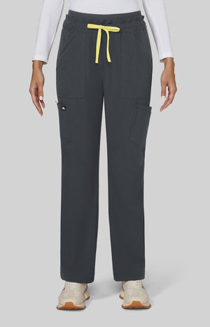Freda Wide Leg Pant | Solis | Charcoal