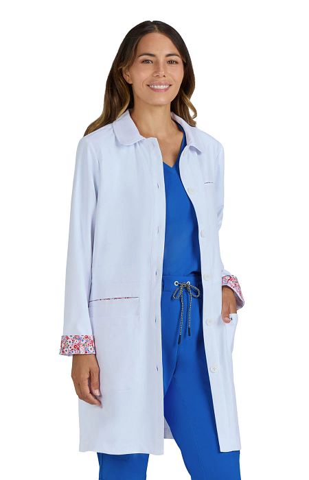koi Scrubs Essentials Fusion Women's 4-Pocket Lab Coat – koihappiness