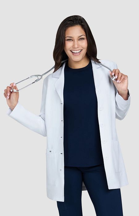 Connect Lab Coat White