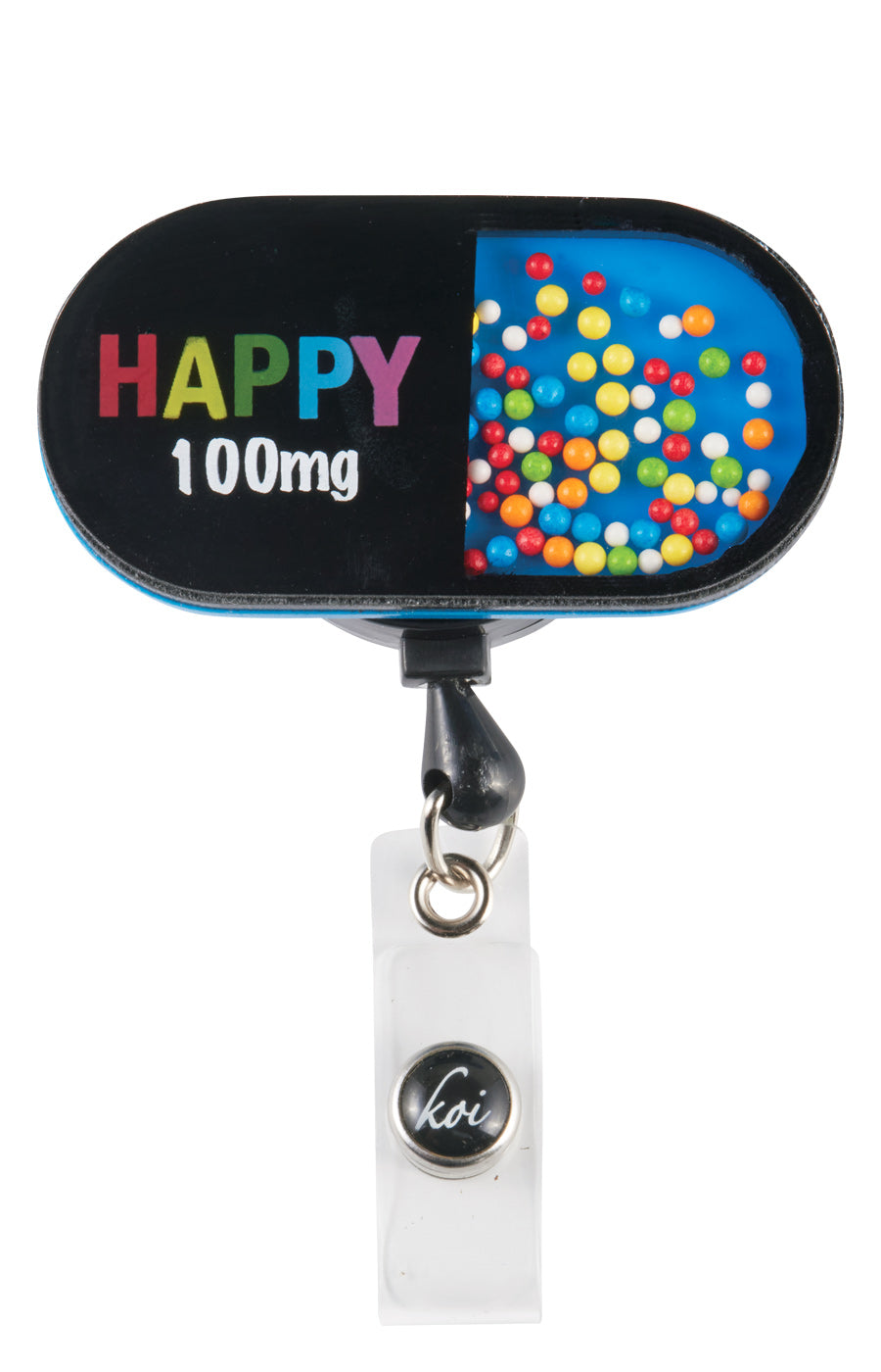 koi Shaker Badges Happy Pill