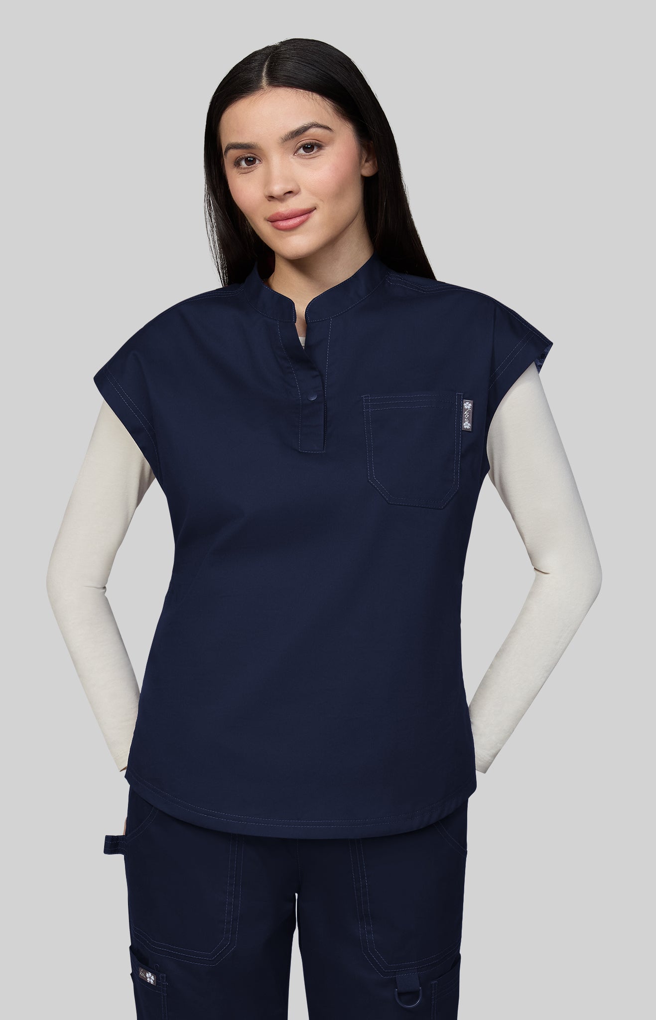 トップス 5525 Seraphine Top | Classics | Navy – koihappiness