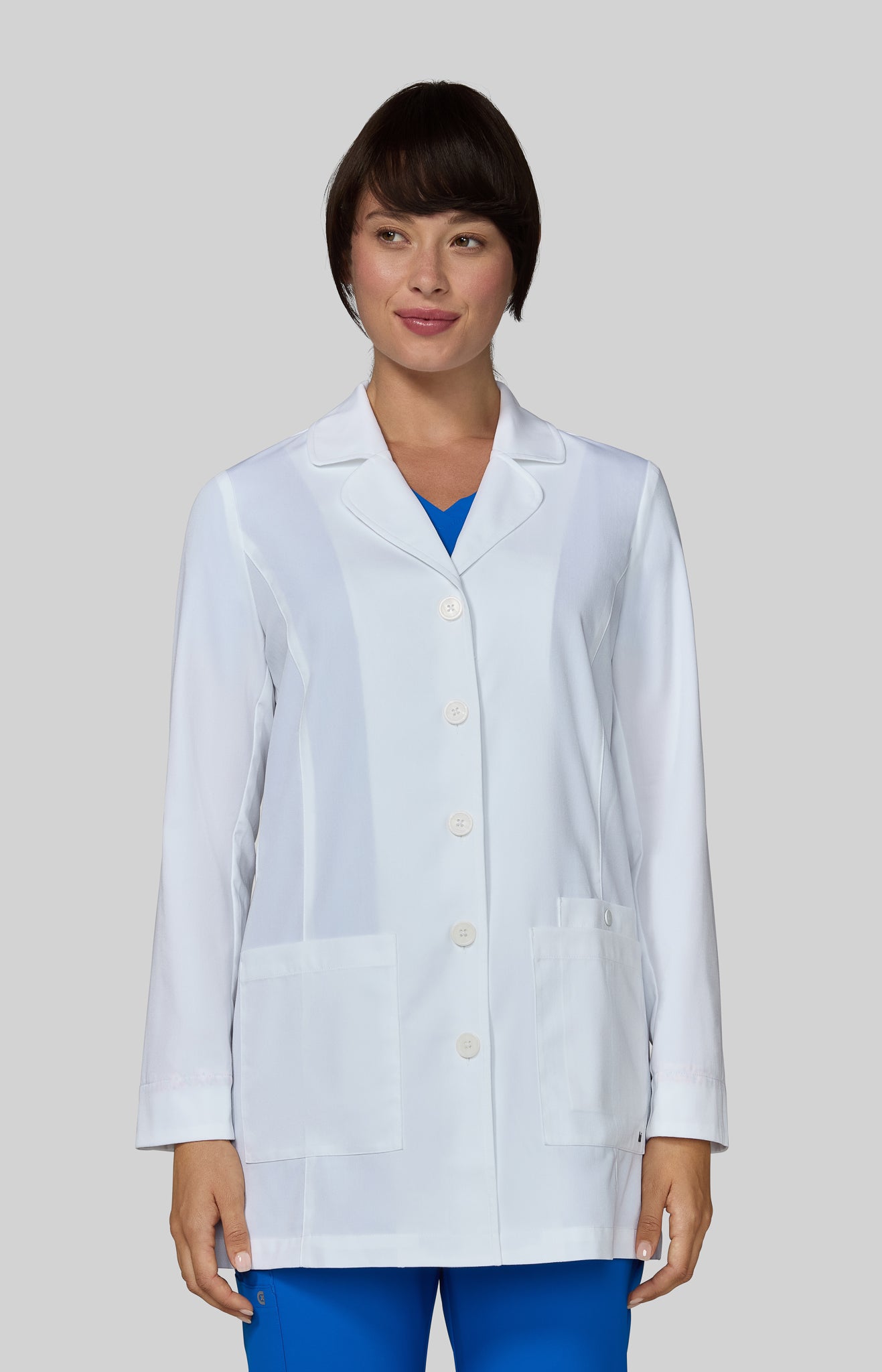 Marigold Lab Coat | Essentials | White – koihappiness