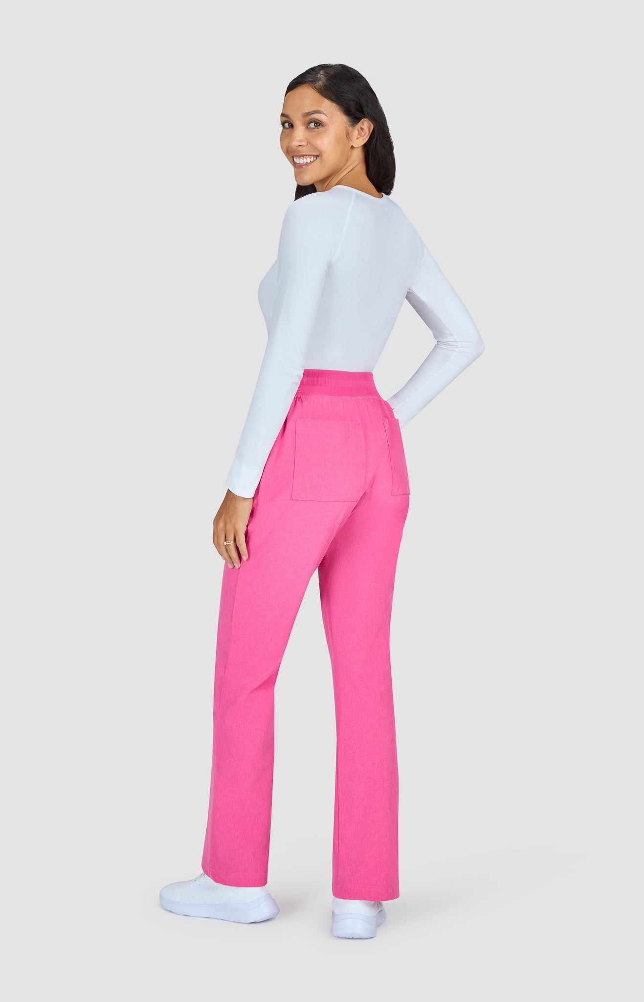Wrenlee Pant | Basics | Heather Pink Lemonade – koihappiness