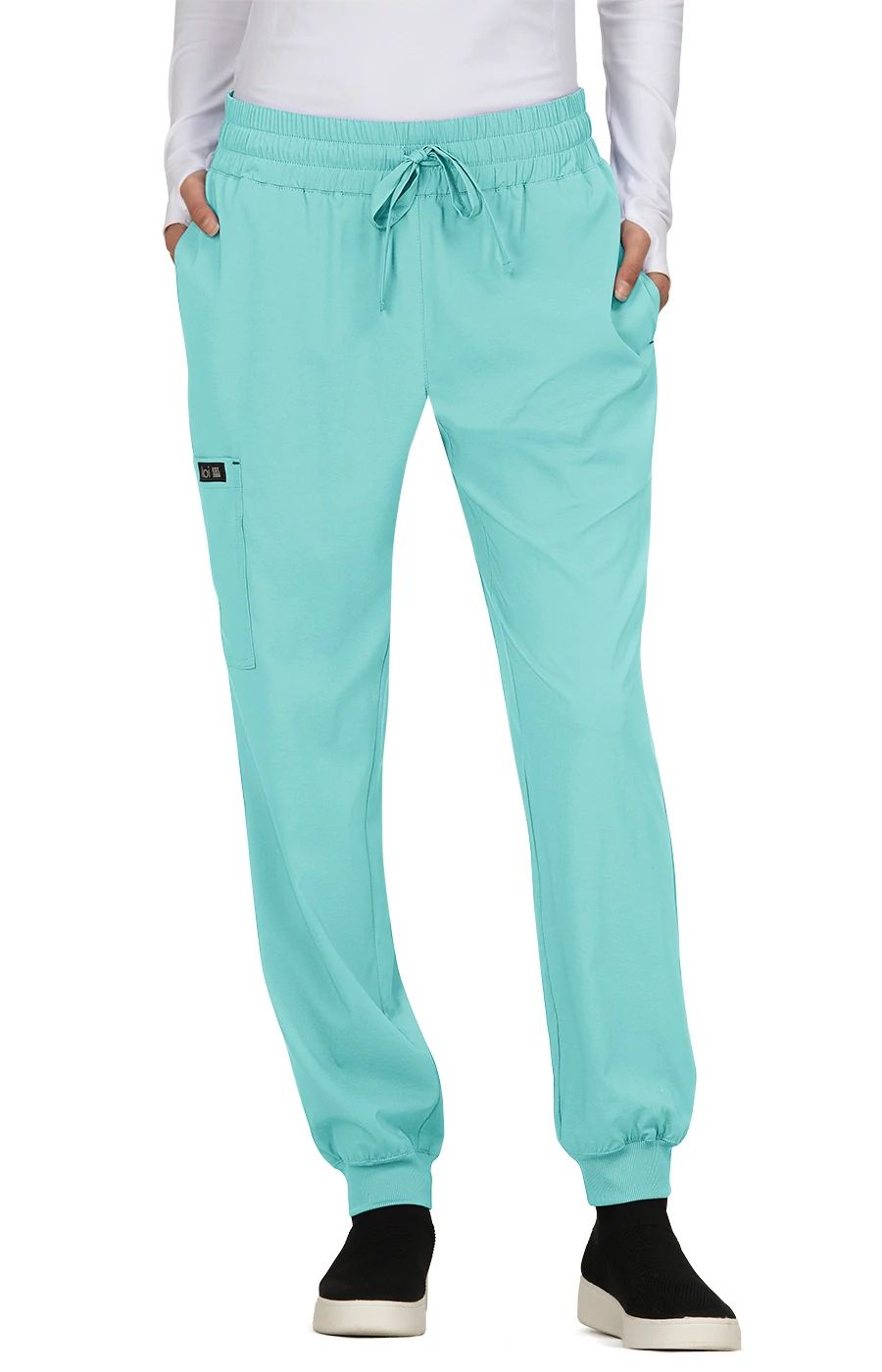 koi Basics Gemma Women's 5-Pocket Stretch Jogger – koihappiness