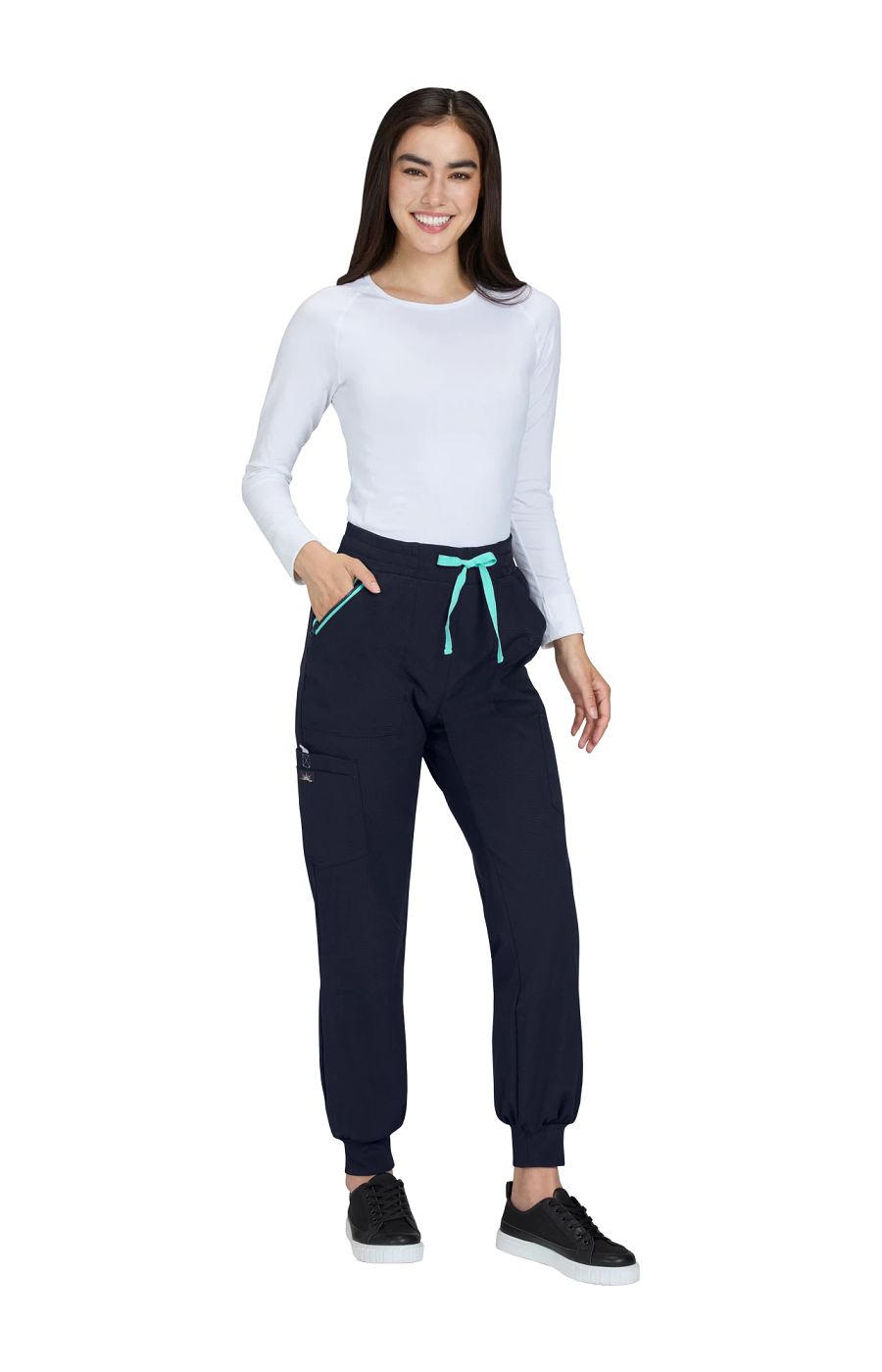 Solis x koi Hettie Women's 9-Pocket Jogger-Style Scrub Pant