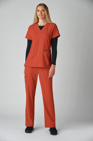 Hustle and Heart Top | Next Gen | Burnt Umber