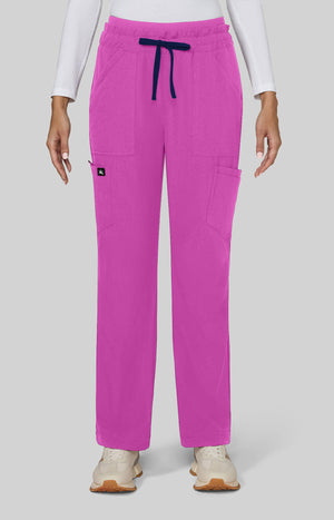 Freda Wide Leg Pant | Solis | Hibiscus Pink