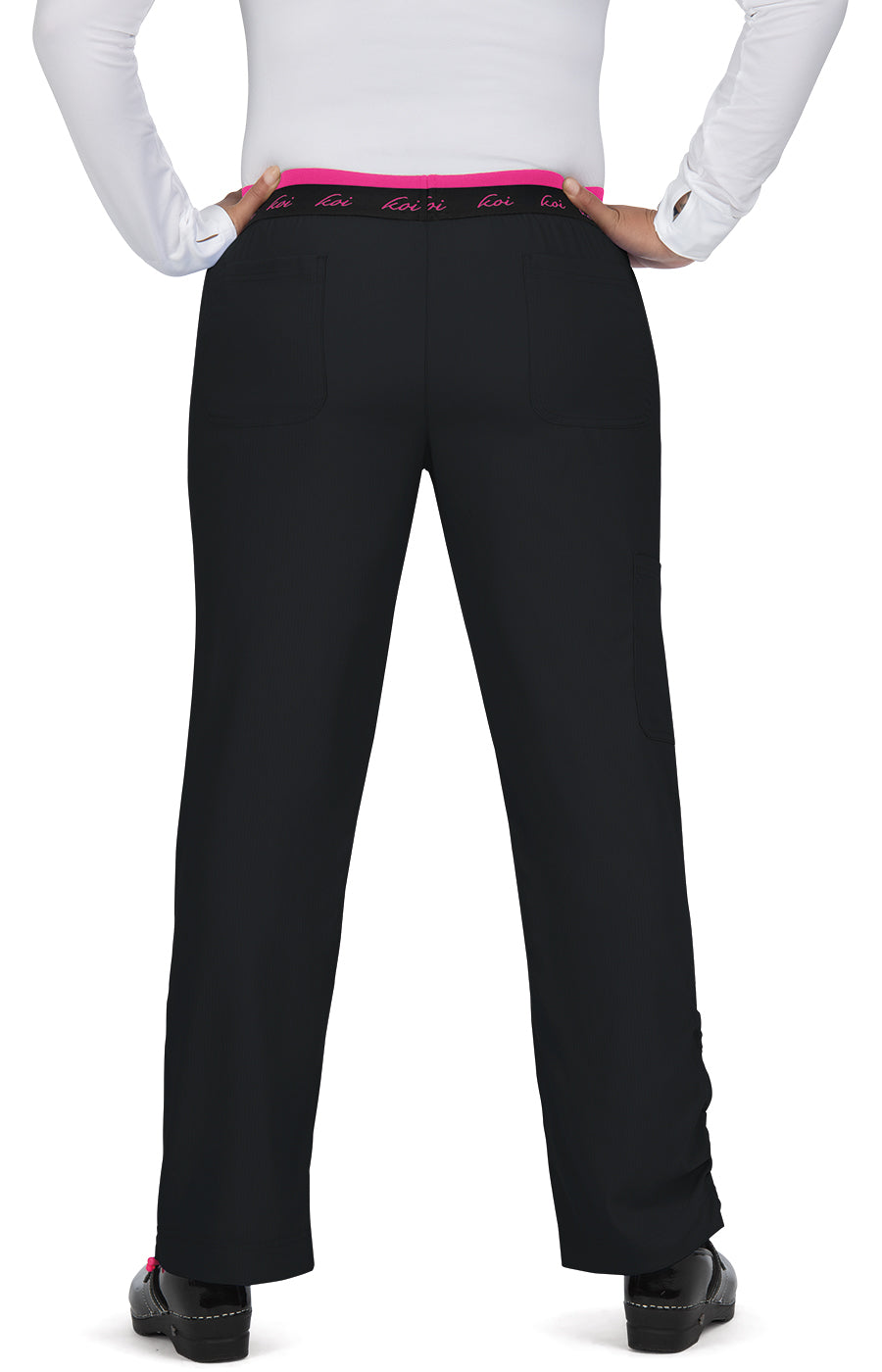 Spirit Women's 5-Pocket Stretch Yoga-Style Scrub Pants – koihappiness