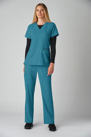 Hustle and Heart Top | Next Gen | Teal