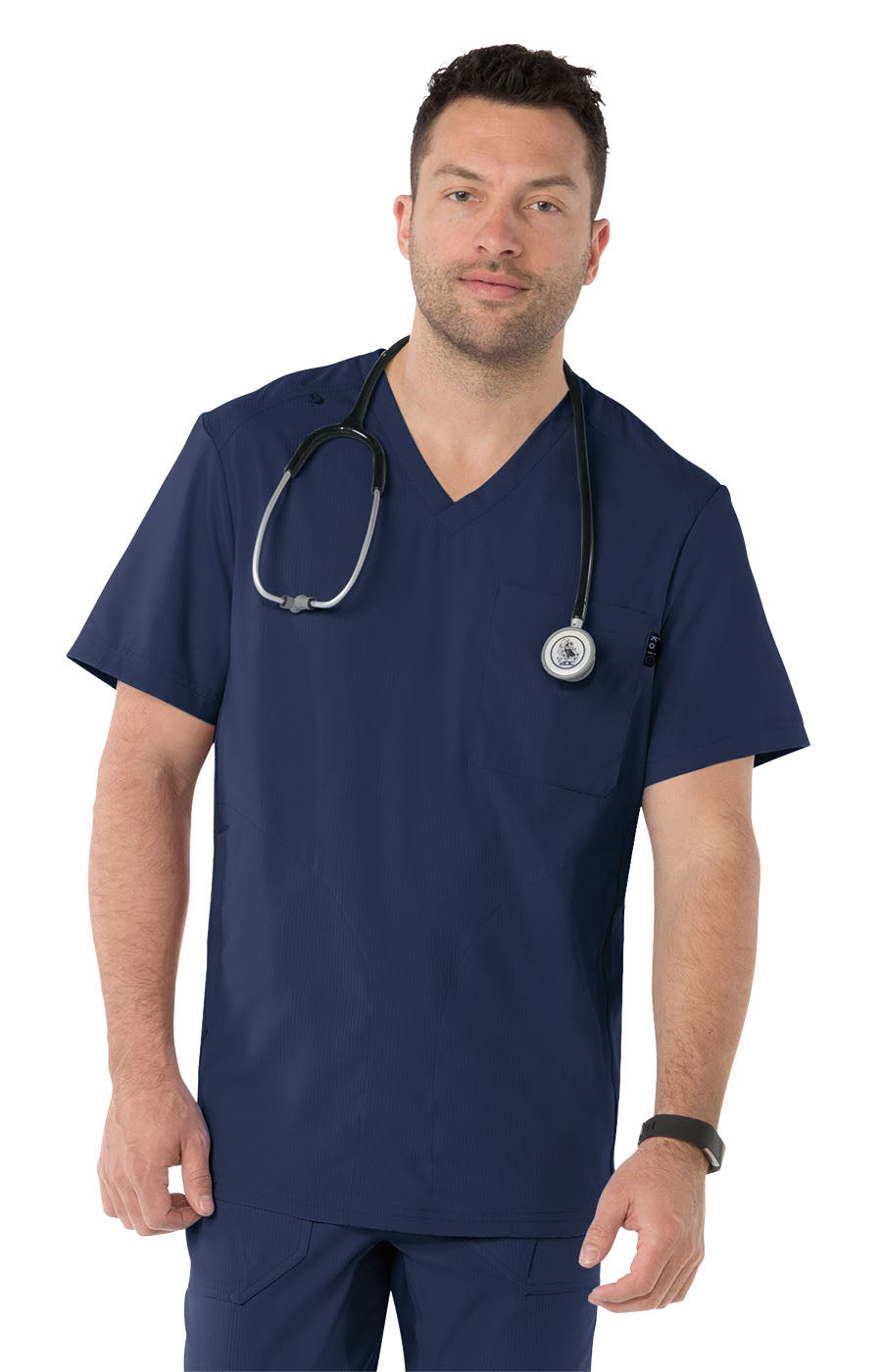 koi Lite Force Men's 3-Pocket Scrub Scrub Top – koihappiness