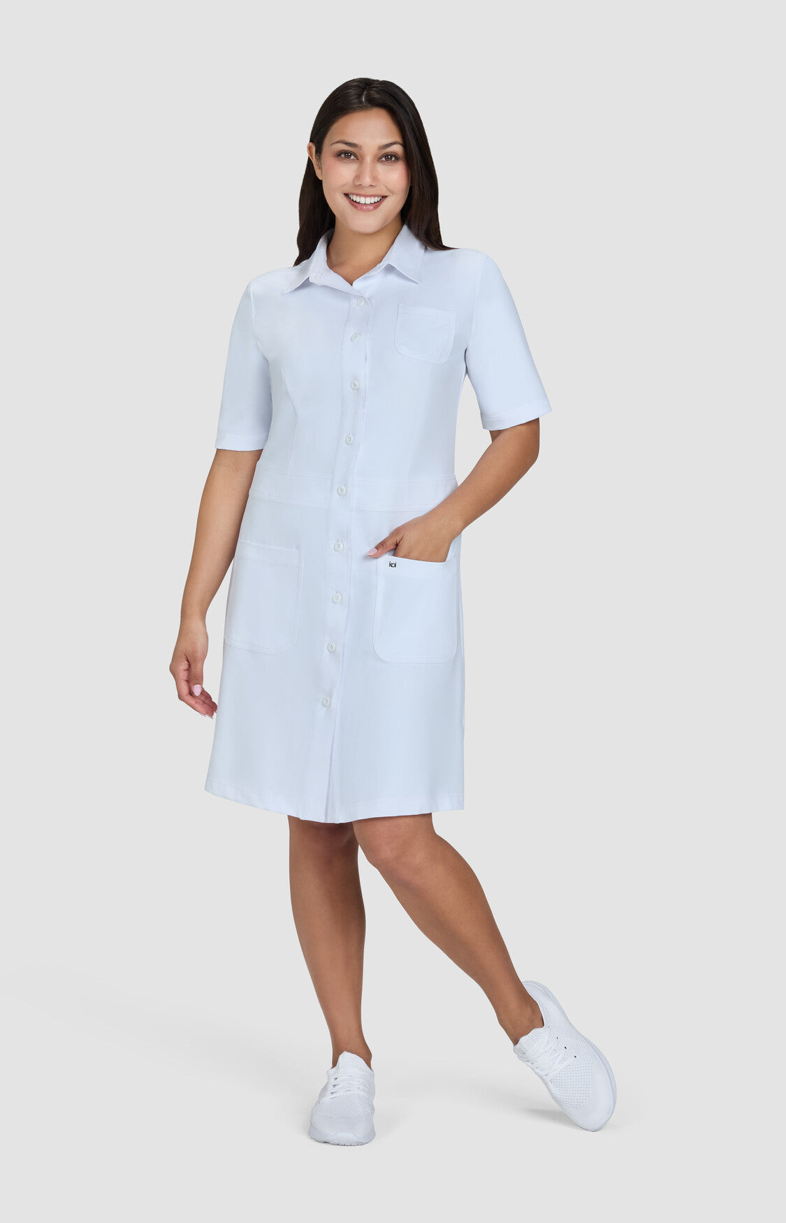 Essentials 908 Isabella Dress White XS Essentials 908 Isabella Dress White XS