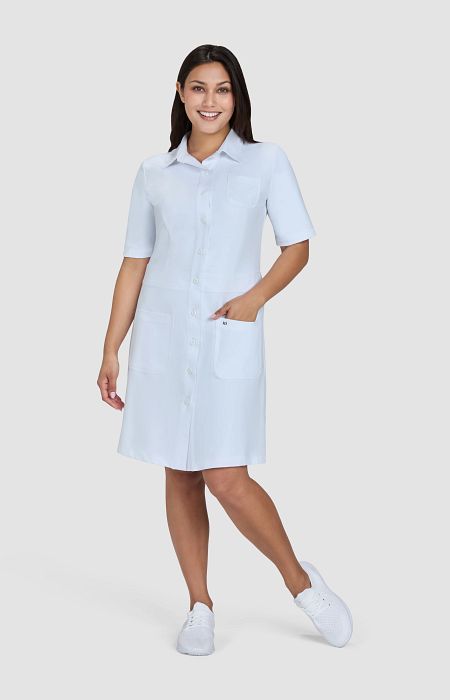 Isabella Dress White