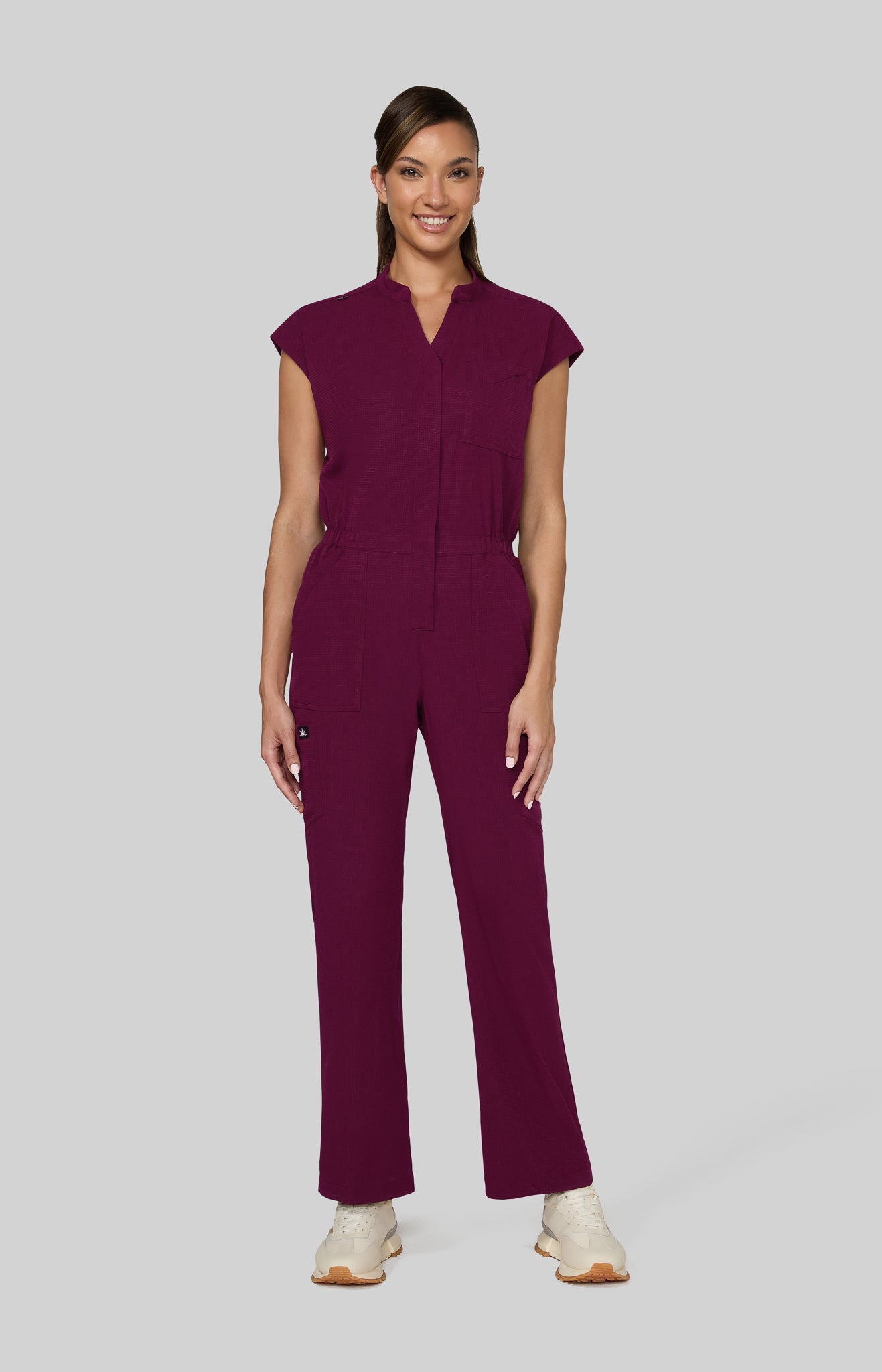 【CAN PEP REY】LONG JUMPSUIT ジャンプスーツ S CAN PEP REY】LONG JUMPSUIT ジャンプスーツ S
