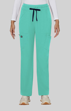 Freda Wide Leg Pant | Solis | Sea Green