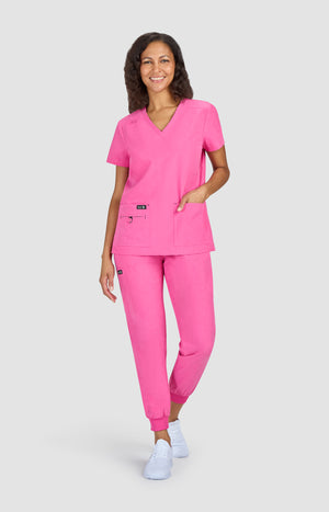 Becca Top | Basics | Heather Pink Lemonade