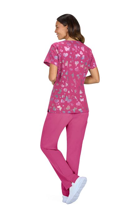 Bell Top Butterfly Aura Flamingo