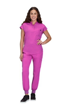 Catrin Top | Solis | Hibiscus Pink