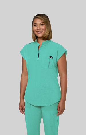 Catrin Top | Solis | Sea Green