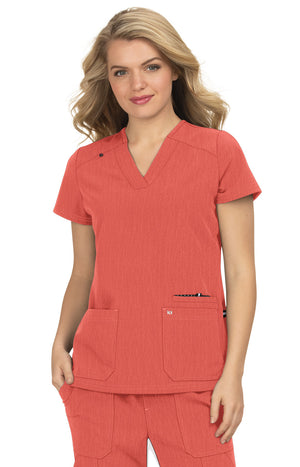 Hustle and Heart Top | Next Gen | Heather Coral