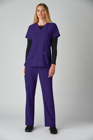 Hustle and Heart Top | Next Gen | Grape