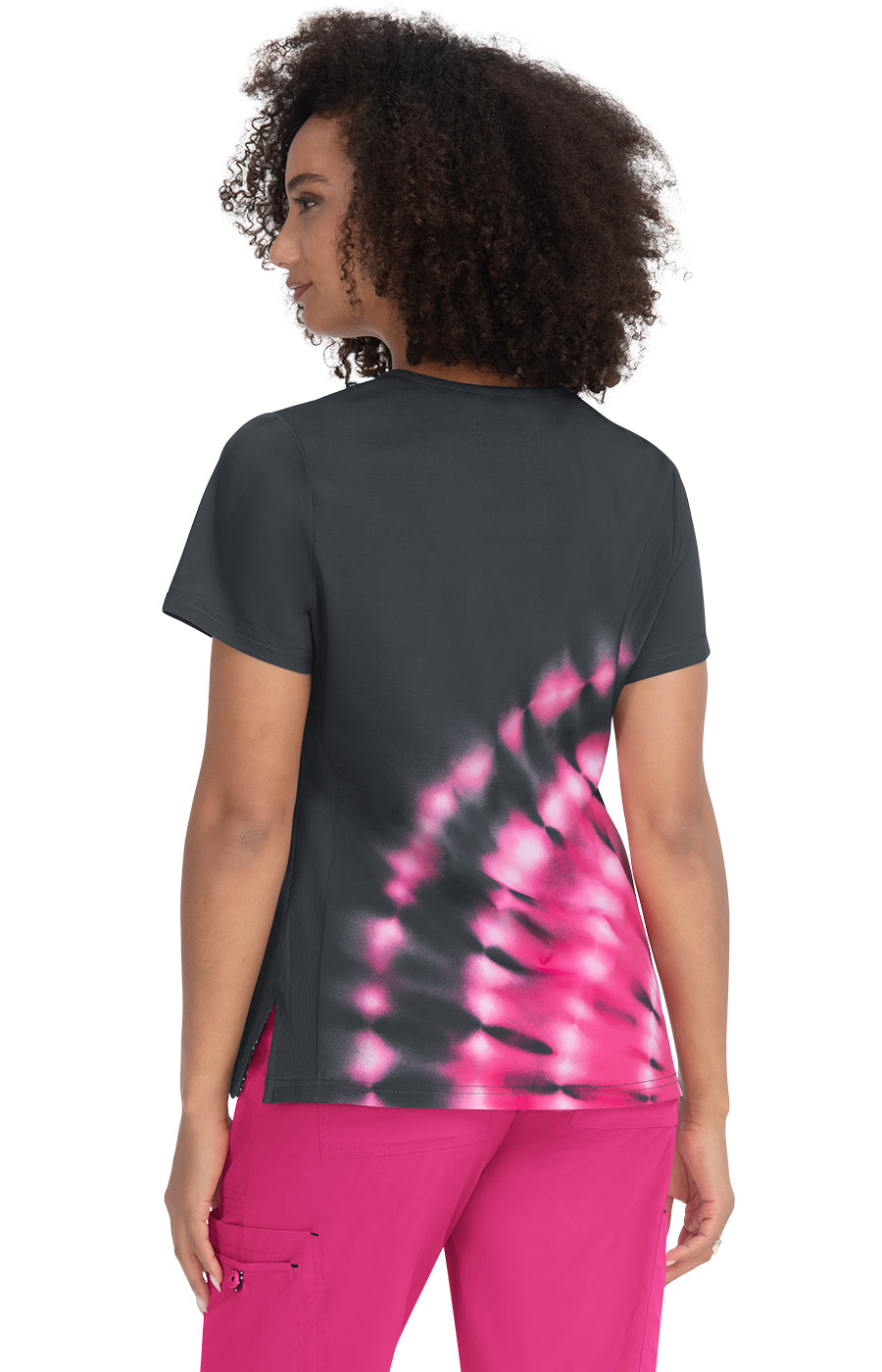 Cali Top Tie Dye Burst Flamingo