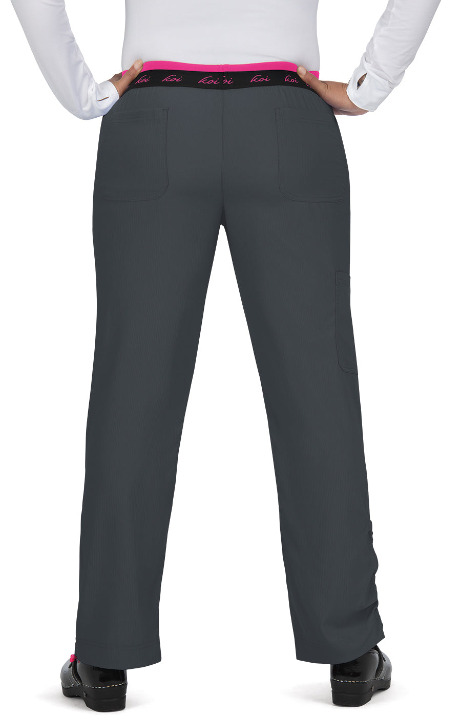 Spirit Women's 5-Pocket Stretch Yoga-Style Scrub Pants – koihappiness