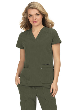 Hustle and Heart Top | Next Gen | Heather Olive