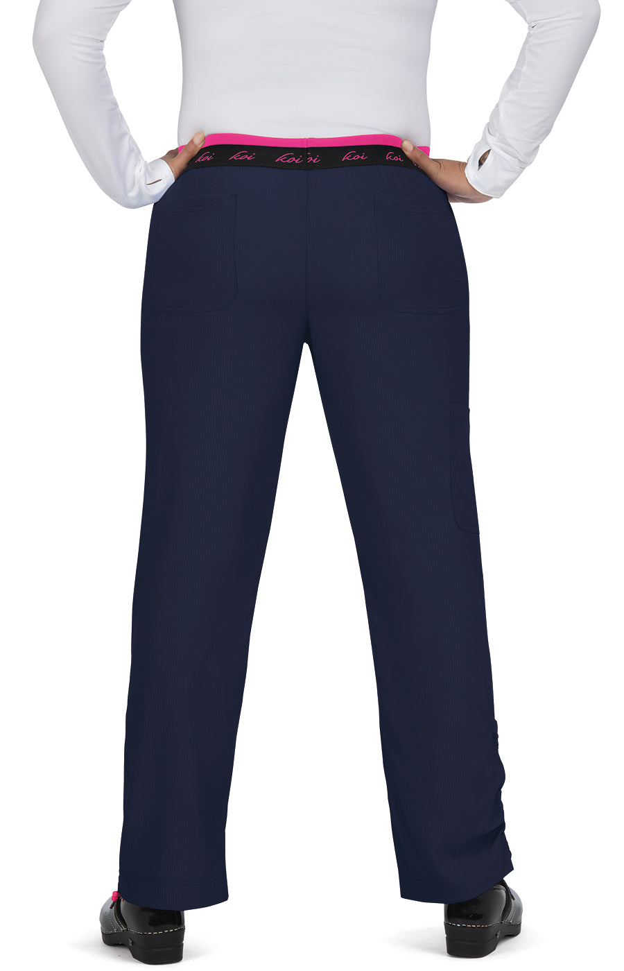 Spirit Women's 5-Pocket Stretch Yoga-Style Scrub Pants – koihappiness