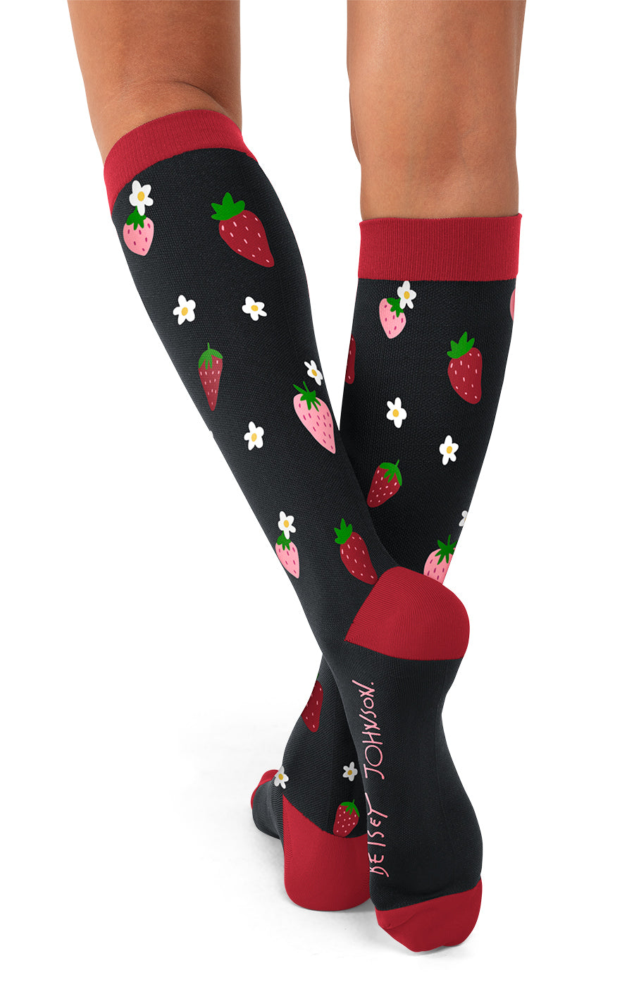 Compression Socks 2-pac Berry Happy