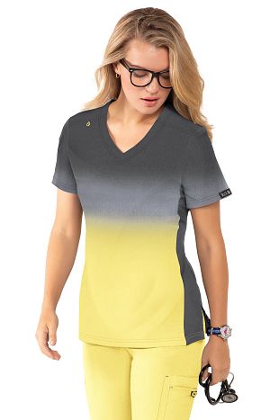 Cali Top Heather Charcoal/ Sunshine