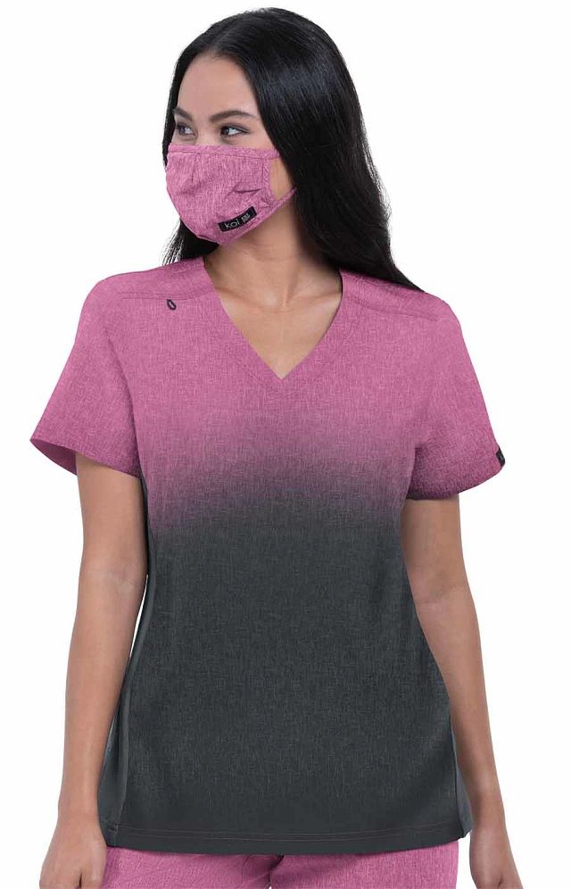 Heather Azalea Charcoal Ombre