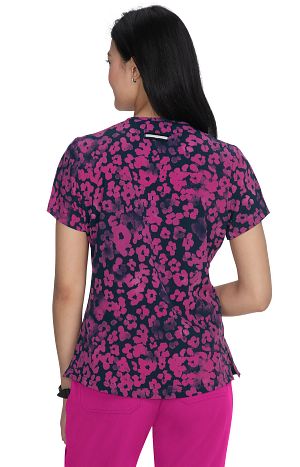 Power Up Top Tonal Cheetah Azalea