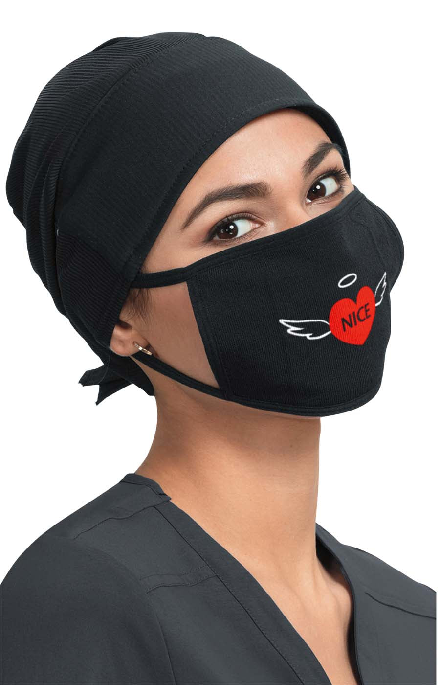 Reversible Fashion Mask Naughty and Nice