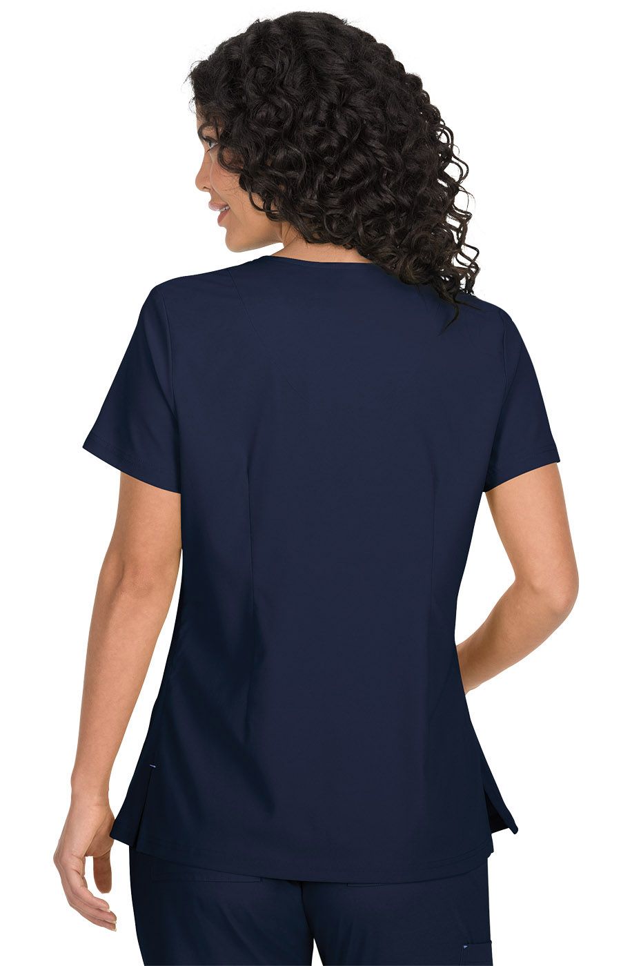 トップス KATIE TOP koi Basics Katie Women's 4-Pocket Mock-Wrap Scrub Top