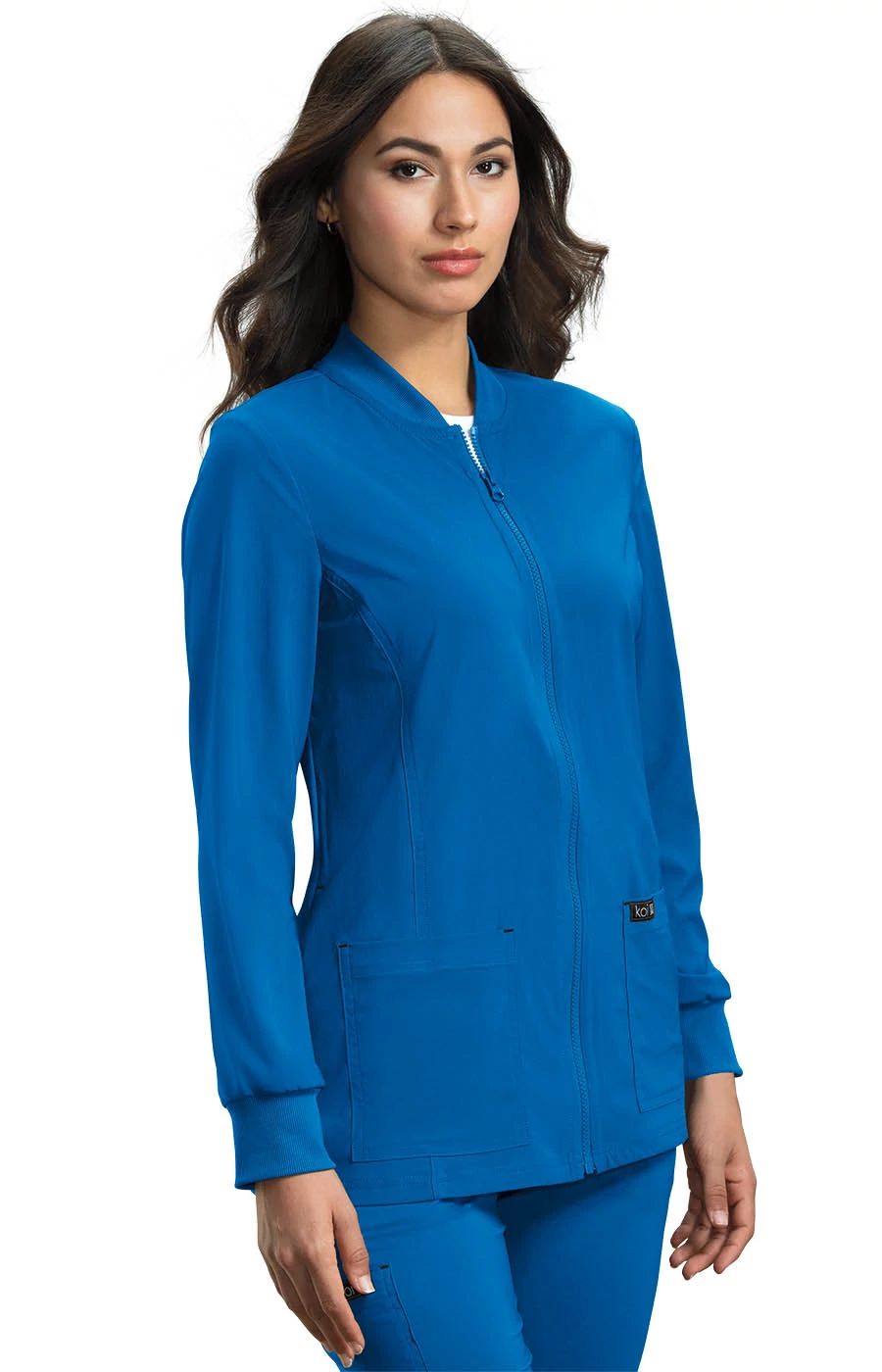 koi Basics Andrea Women's 4-Pocket Stretch Jacket – koihappiness