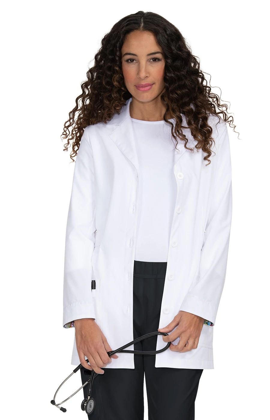 Twill discount lab coat