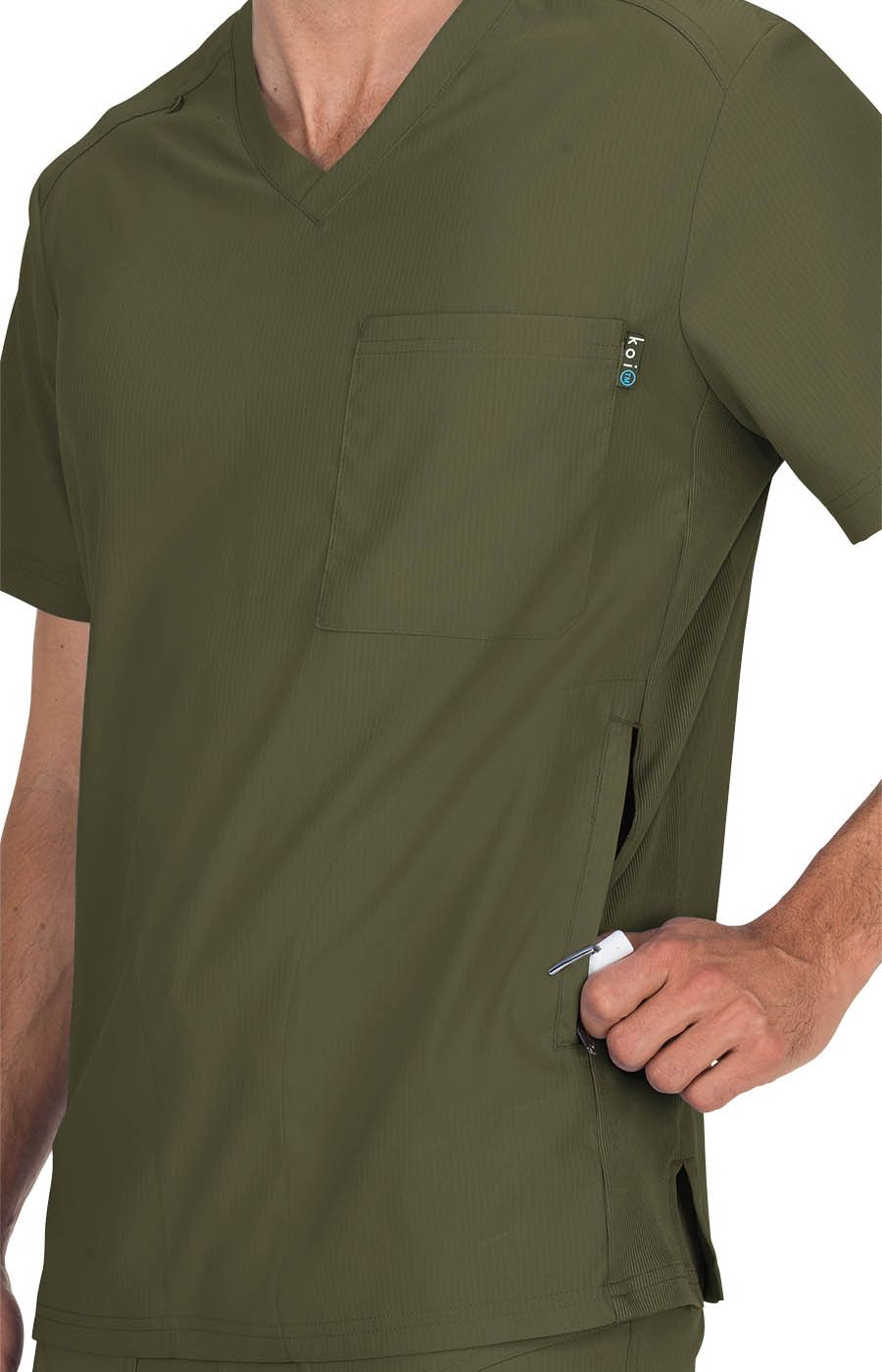 force-top-olive-green