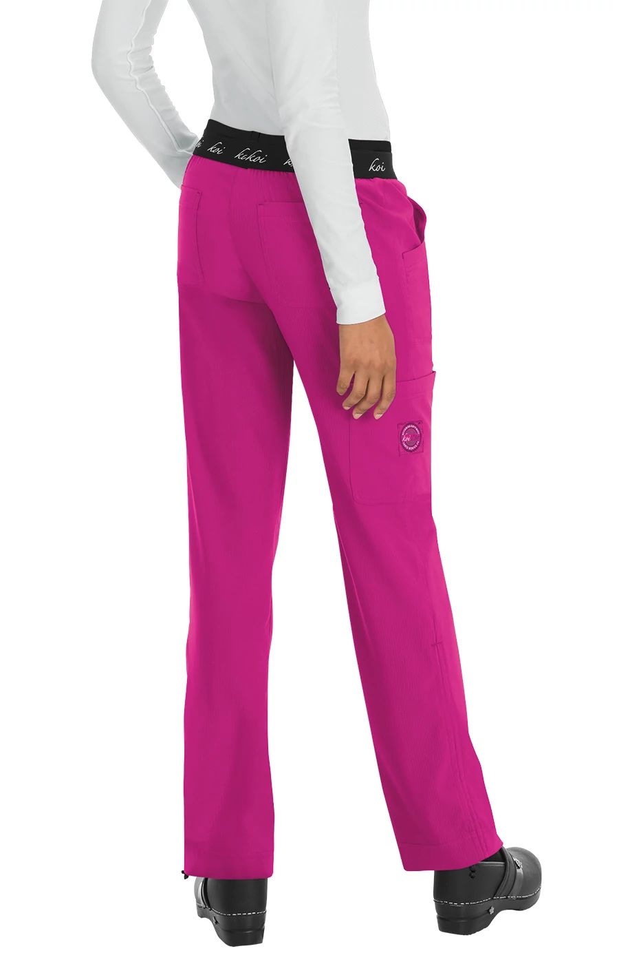 koi Lite Spirit Women's 5-Pocket Stretch Yoga-Style Scrub Pants