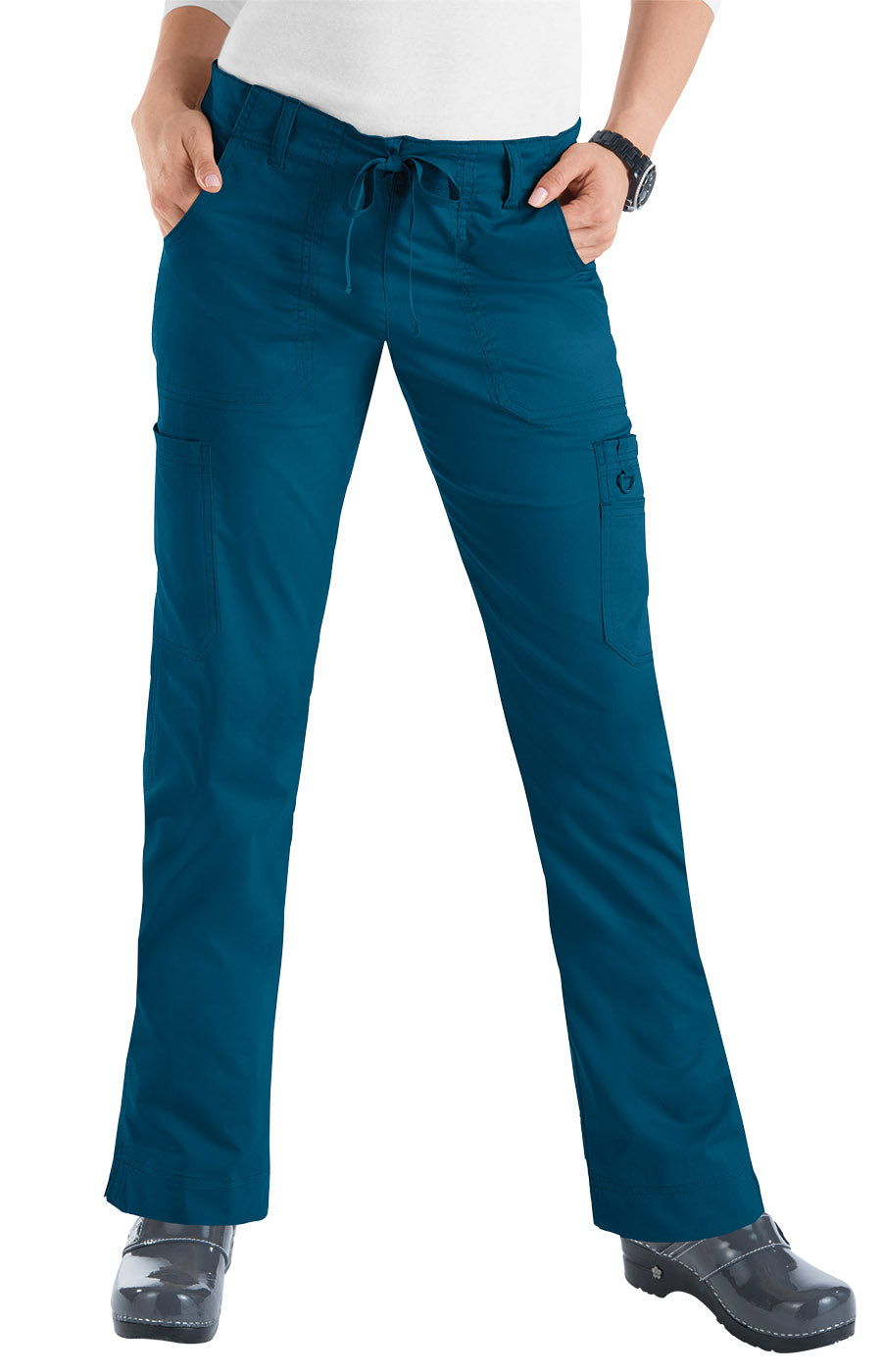 Stretch Lindsey Pant Caribbean Blue